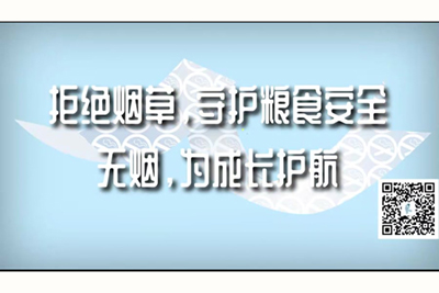 大鸡吧操你视频在线观看拒绝烟草，守护粮食安全